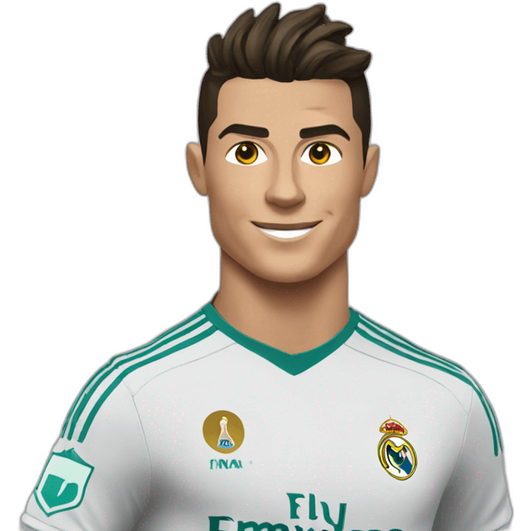 Cristiano Ronaldo Real madrid emoji