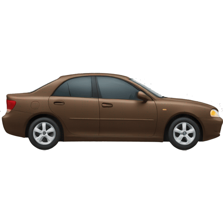 brown car emoji