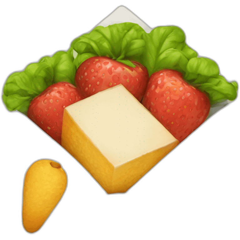 letter A as food emoji