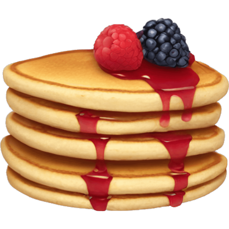 pancakes berry emoji