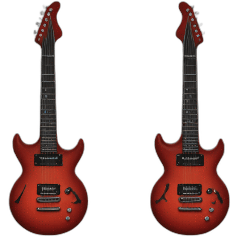 demon guitare emoji