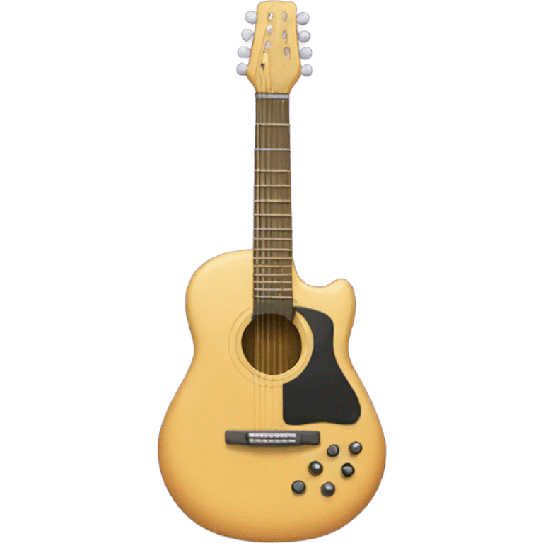 A guitar with 3 hands  emoji