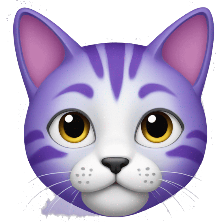 purple cat emoji