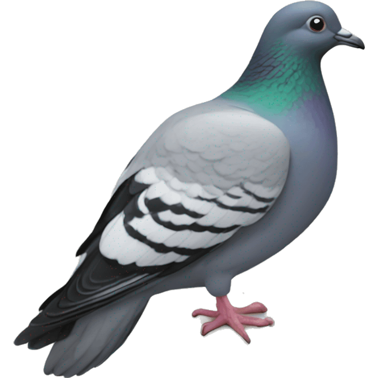 Pigeon stamp emoji