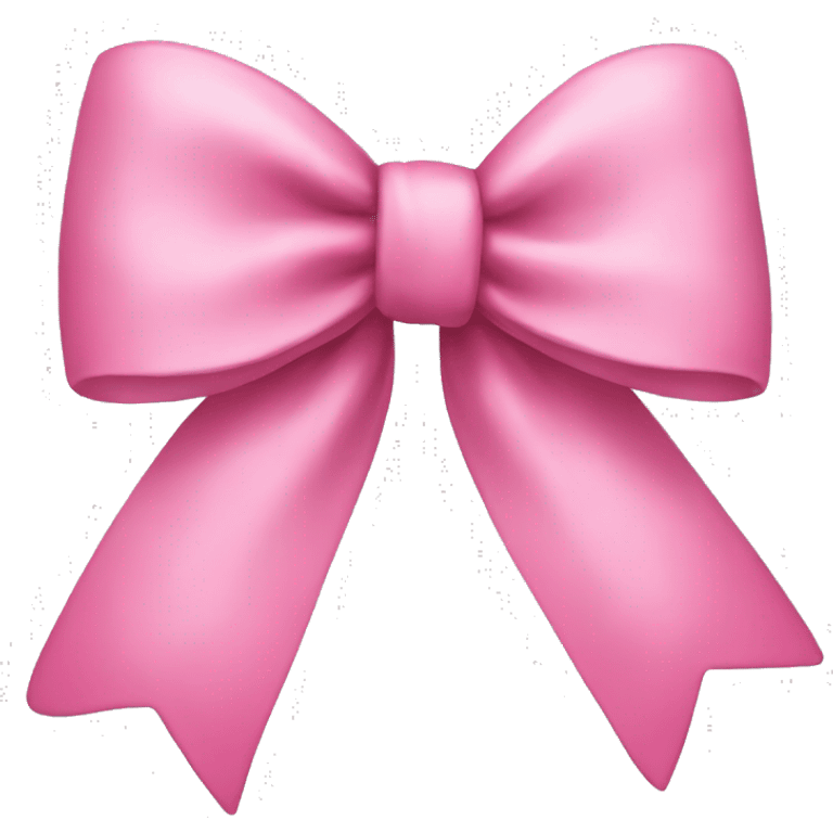 Pink bow emoji