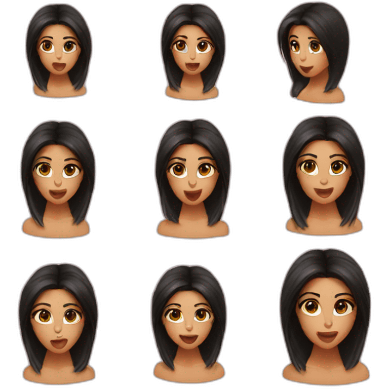 Kim kardashian surprised emoji emoji