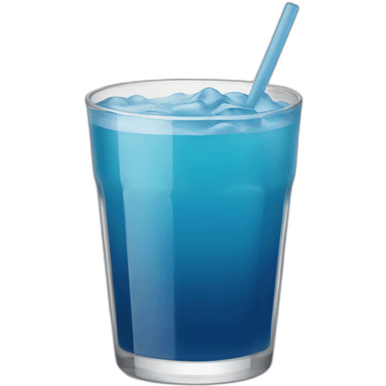 blue-drink emoji