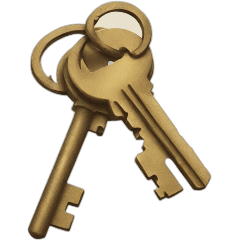 Old keys emoji