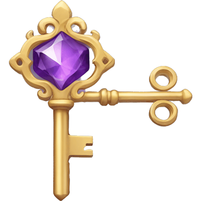 amethyst key emoji