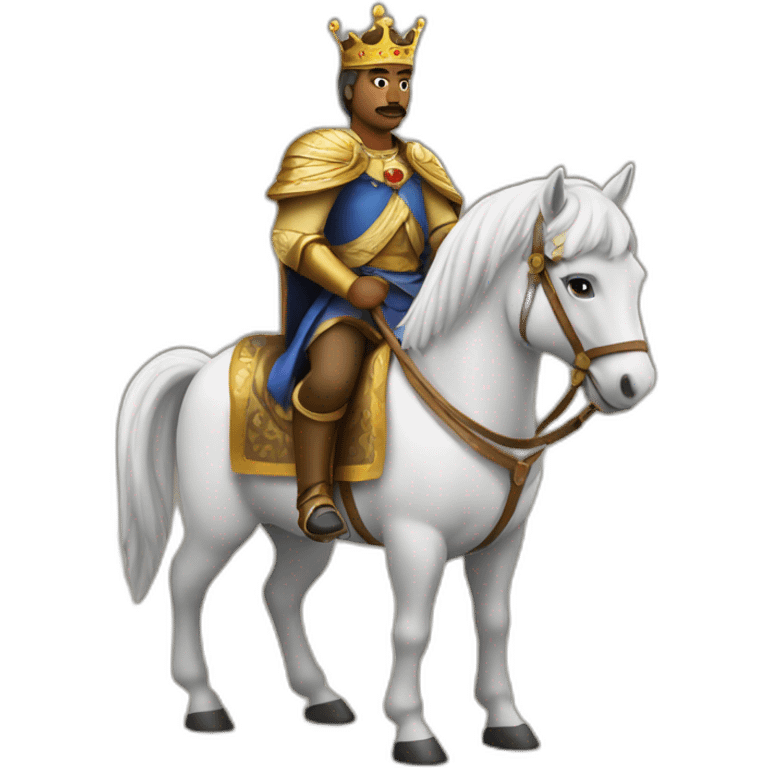 King-on-horse emoji