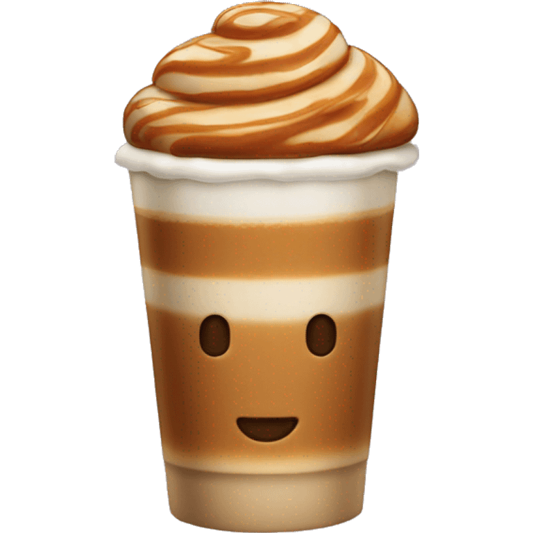 Caramel-
Macchiato emoji