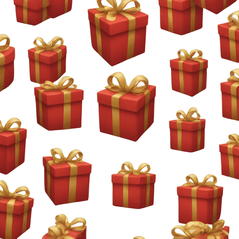 RED GIFTBOX emoji