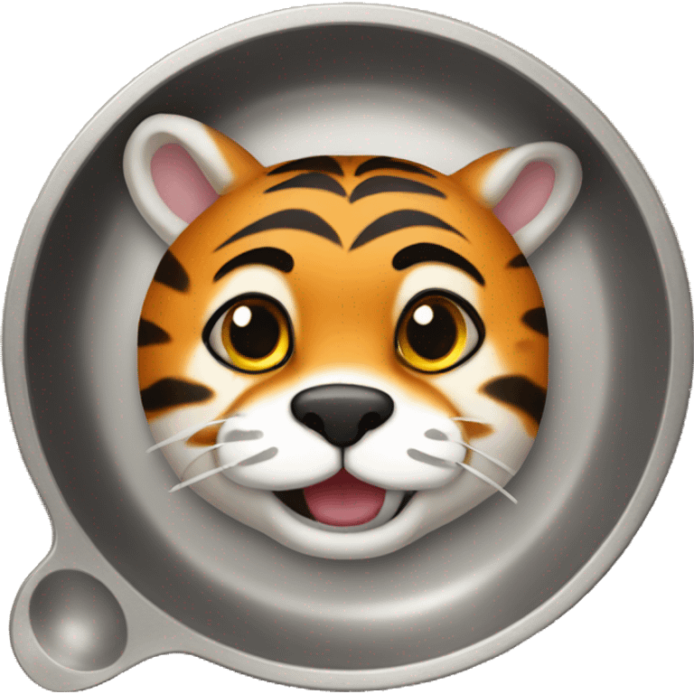 Pans and tiger mixed  emoji