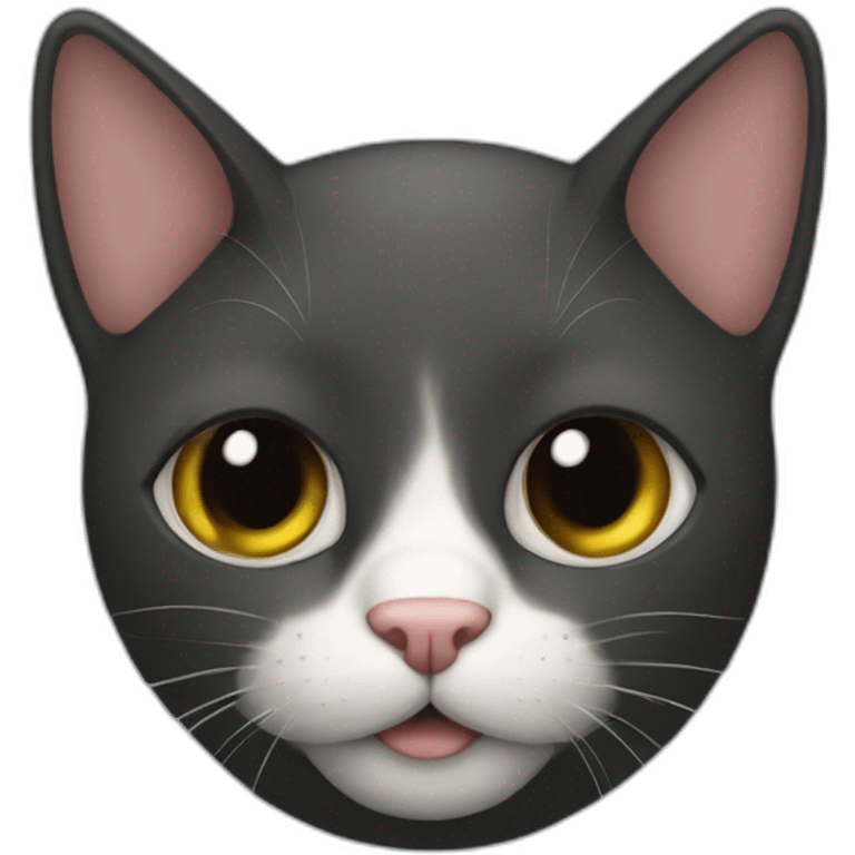 gato negro emoji