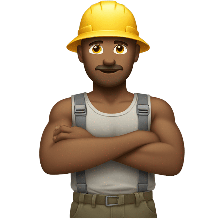 Guy working in the heat emoji