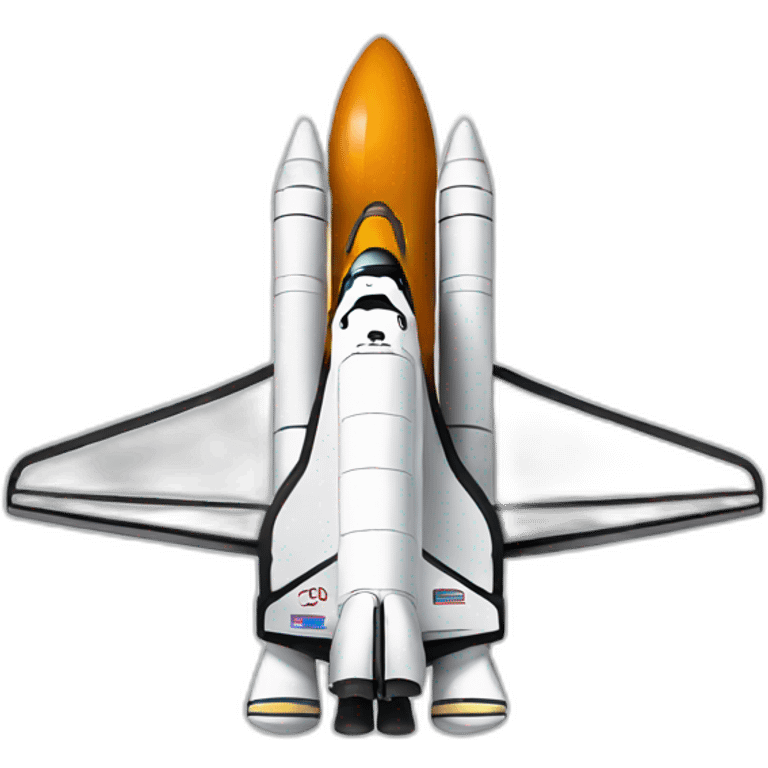 Space Shuttle emoji