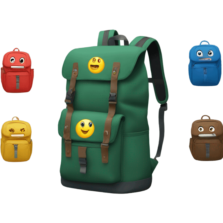 backpack emoji