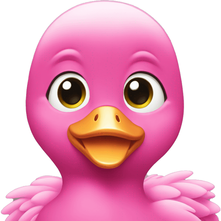 Pink ducklings  emoji