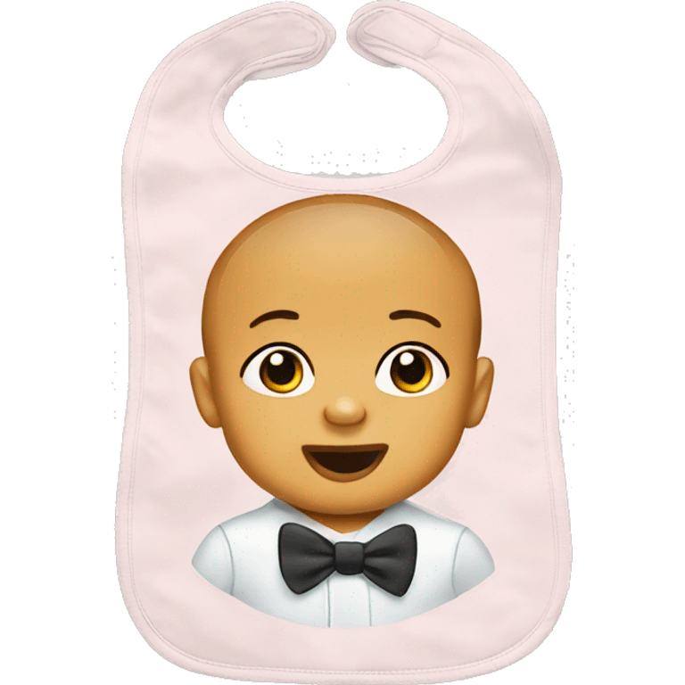 Baby bib emoji