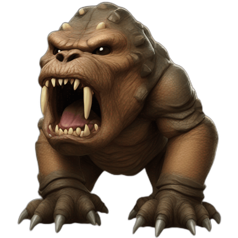 Rancor from star wars emoji