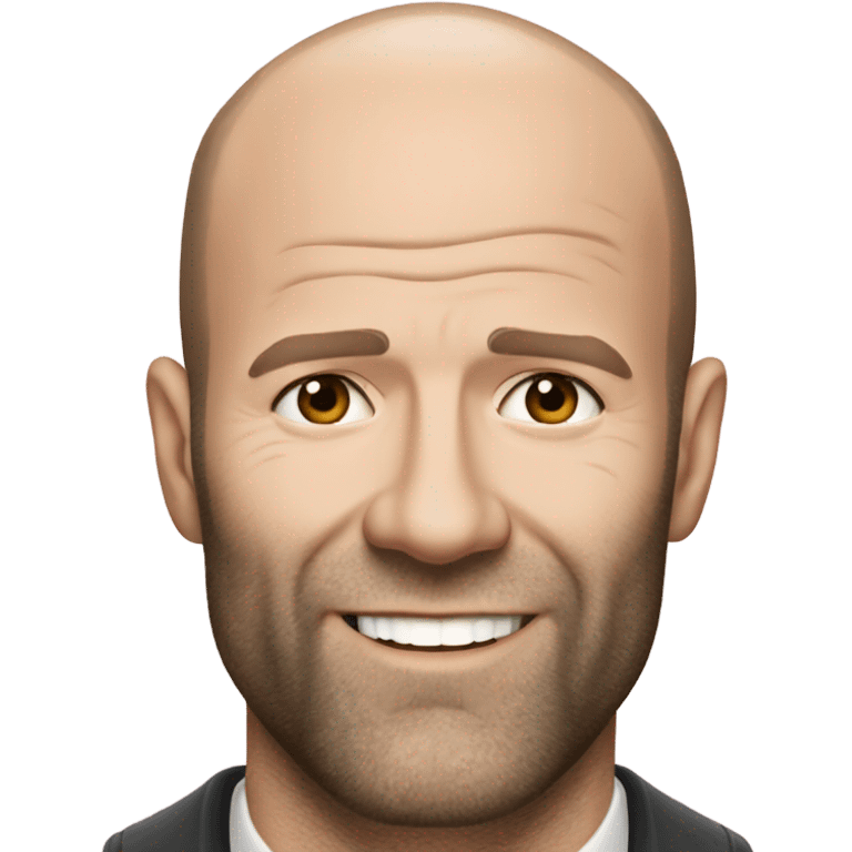 Jason statham shows love emoji