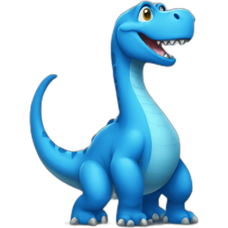 blue dinosaur emoji