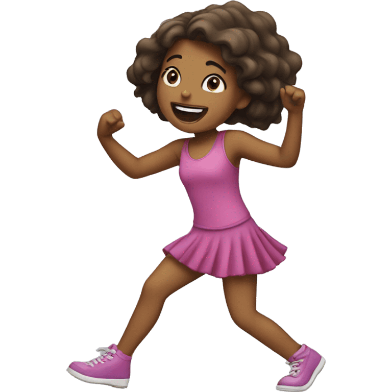 Girl dancing with girl  emoji