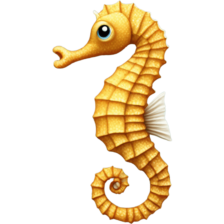 A seahorse emoji