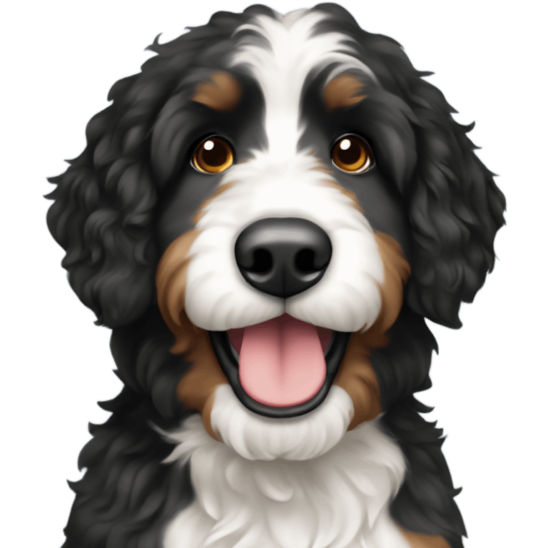 Bernedoodle emoji