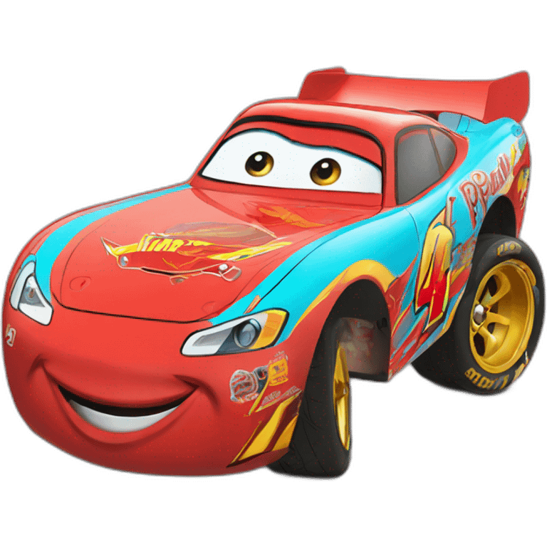 Flash McQueen cars emoji