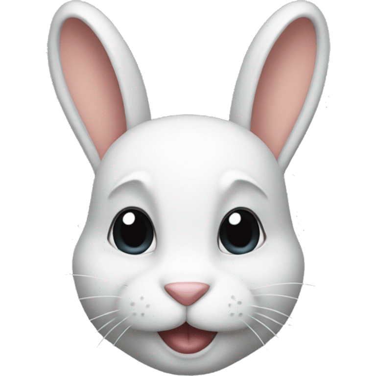 rabbit wear airpod maxes emoji