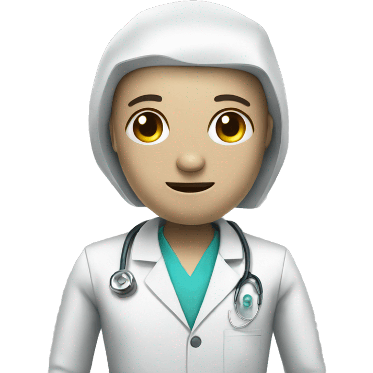 AI robot doctor emoji