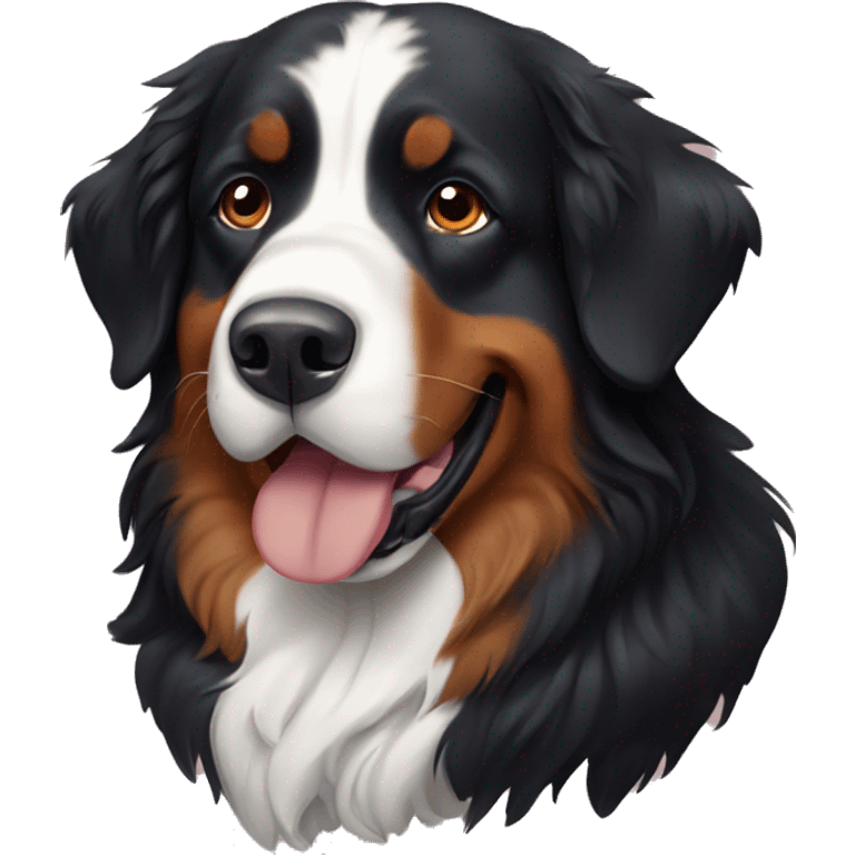 Bernese mountain dog emoji