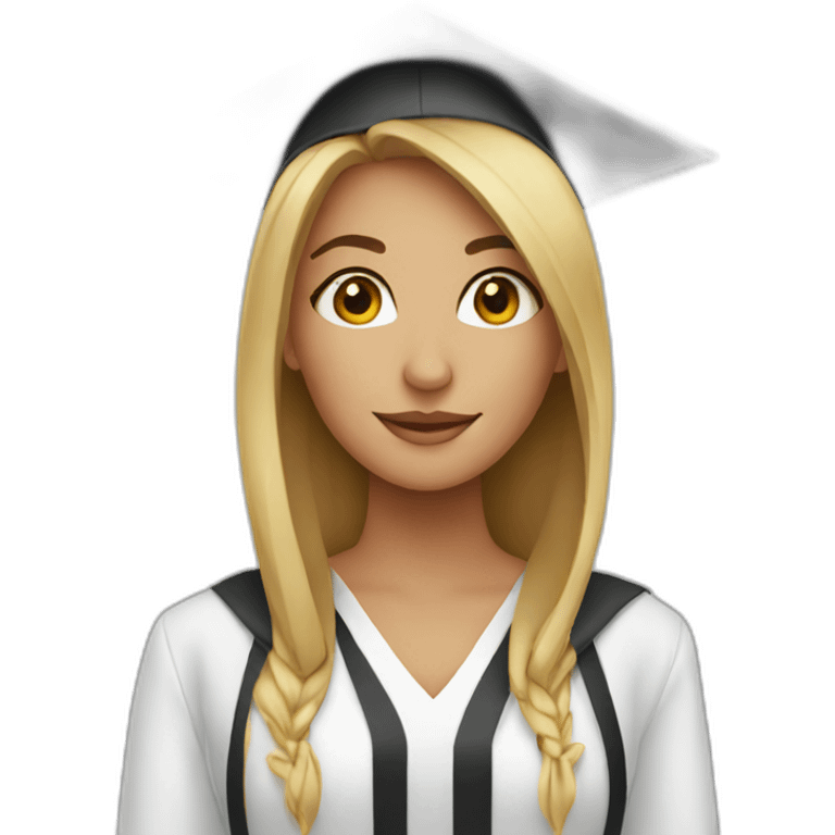 graduation girl emoji