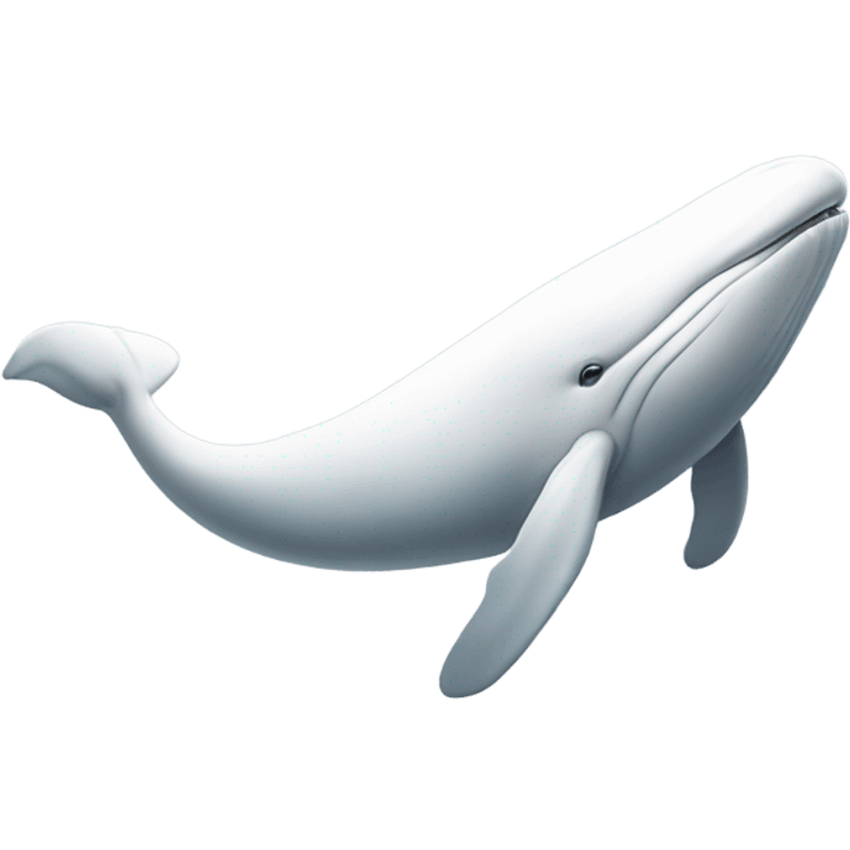 white whale , underside emoji