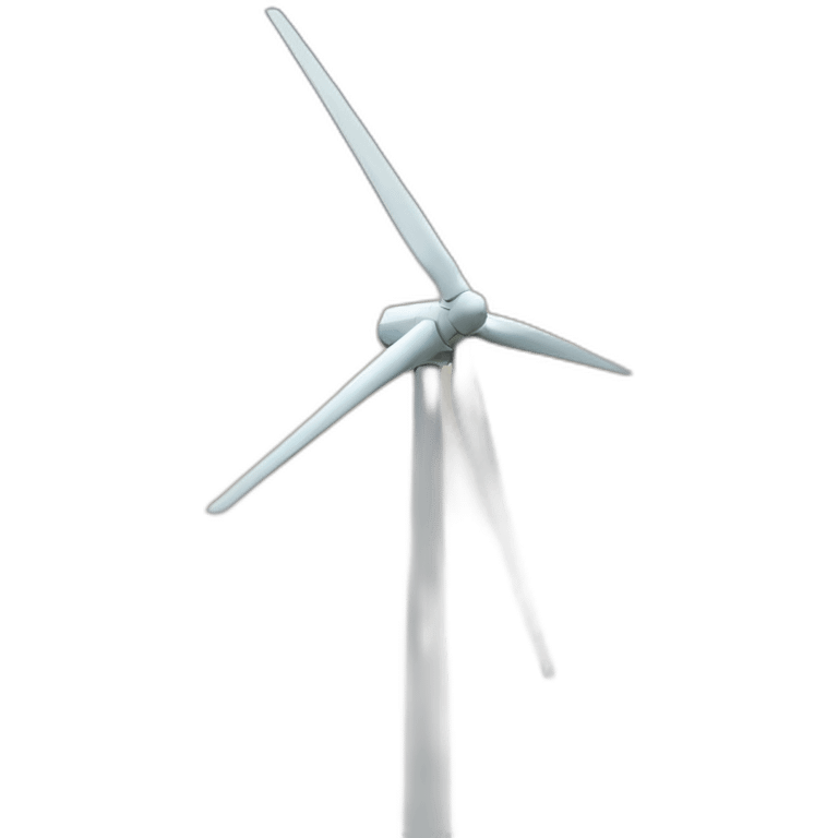 Wind turbine emoji