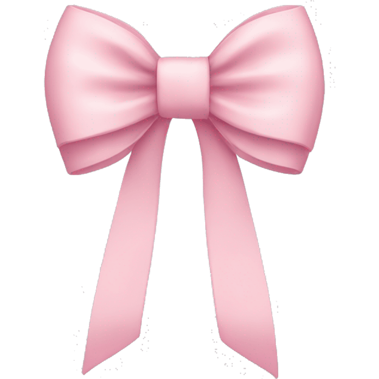 Light pink bow emoji