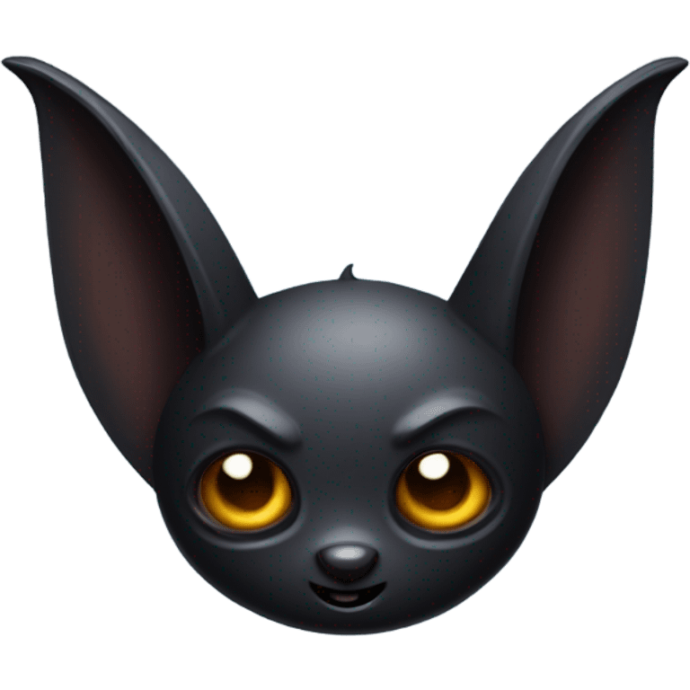 Goth bat emoji