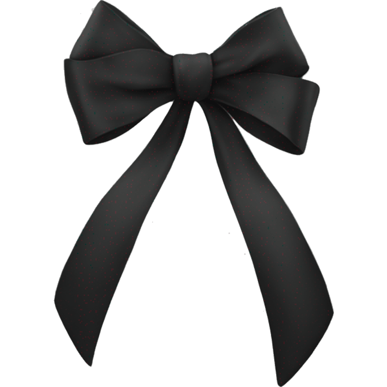 black bow emoji