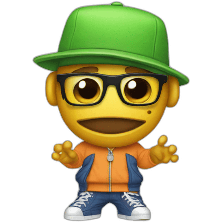 Parappa thé rapper emoji