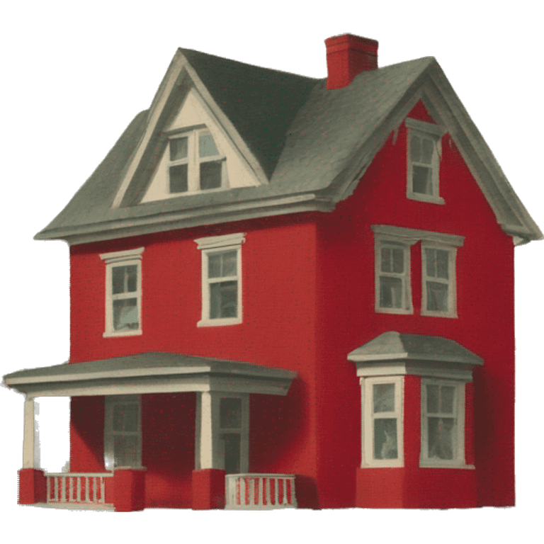 red house 1940s emoji