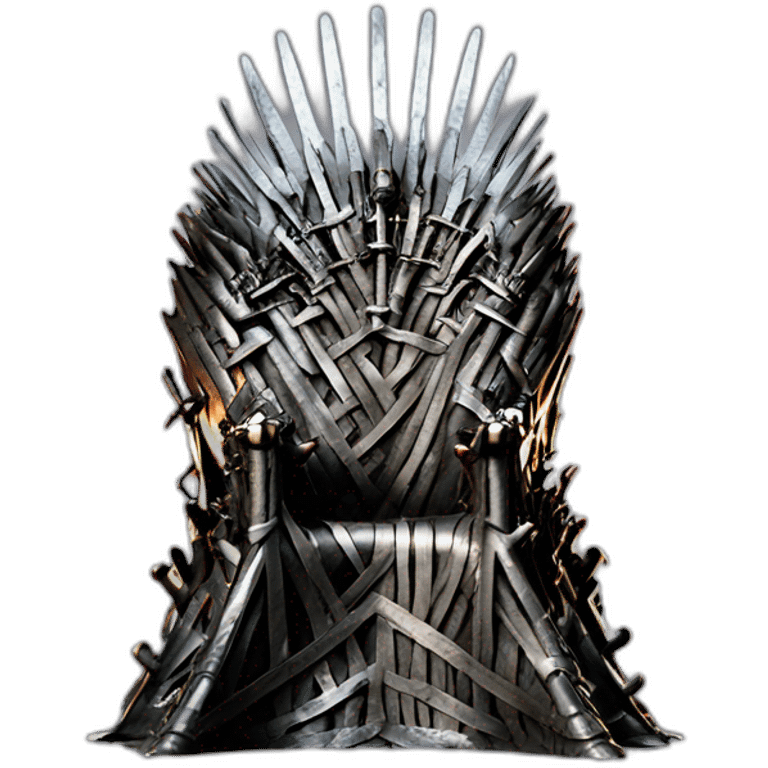 Iron throne emoji