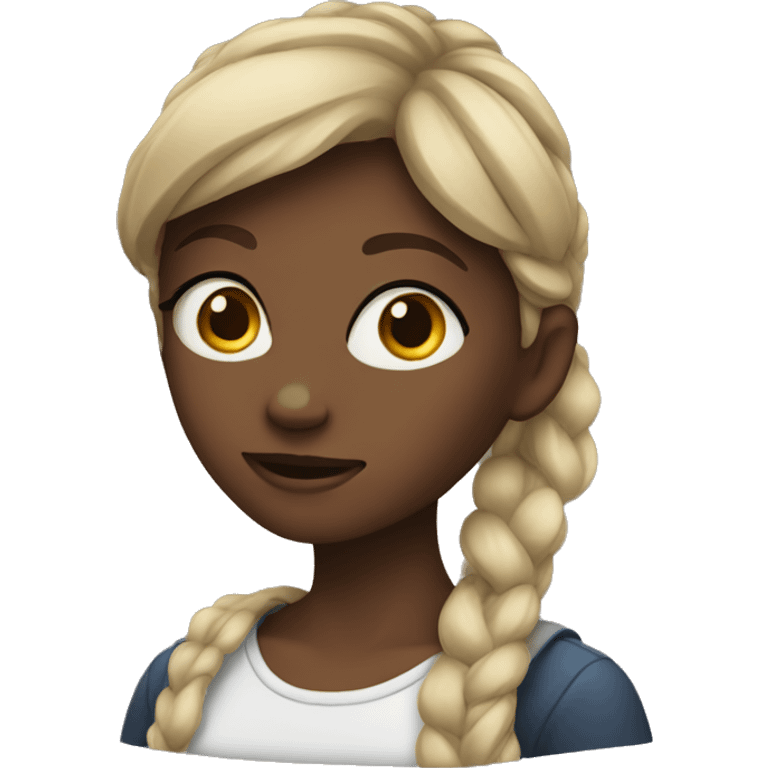 a girl emoji