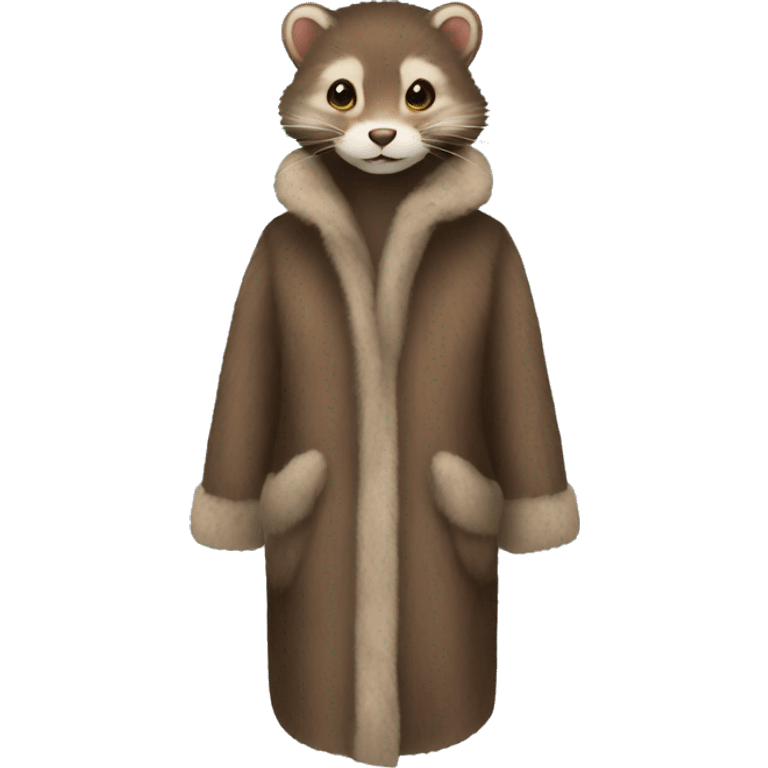 mink coat emoji