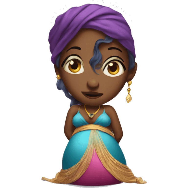 pregnant genie  emoji