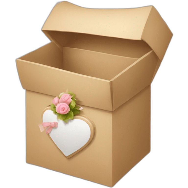 Wedding box emoji