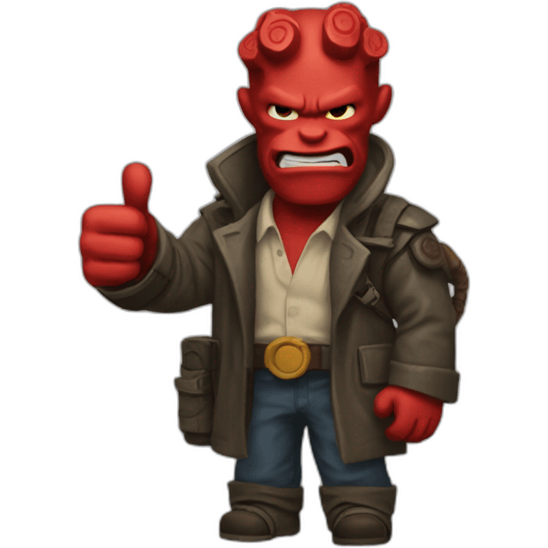 hellboy-thumbs-up emoji