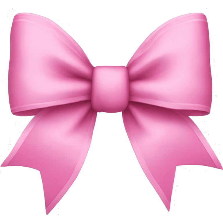 Pink bow emoji