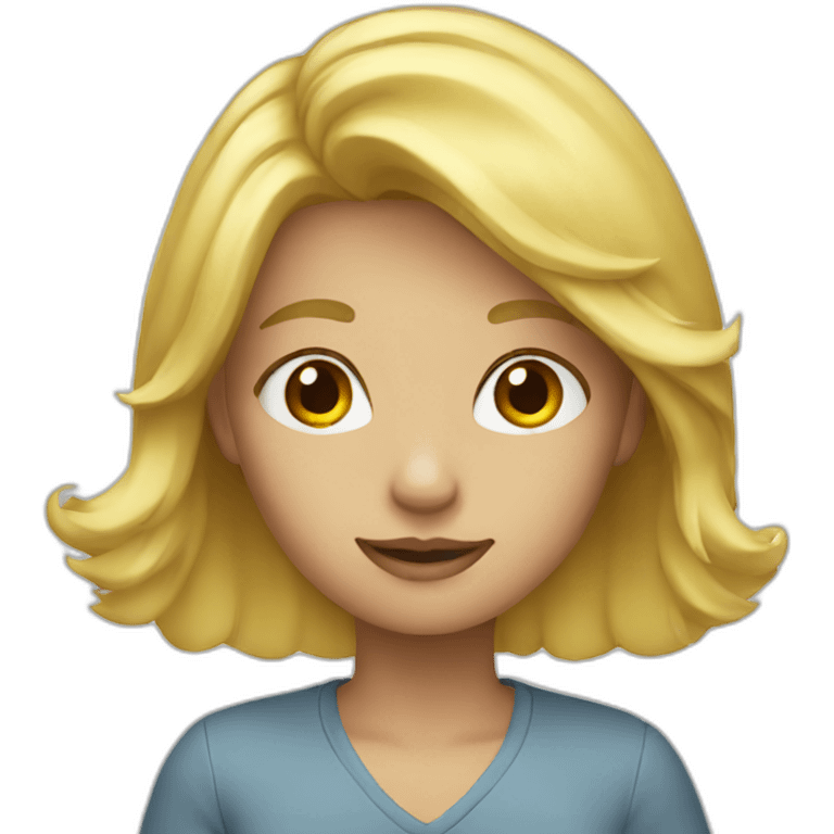 Blond emoji