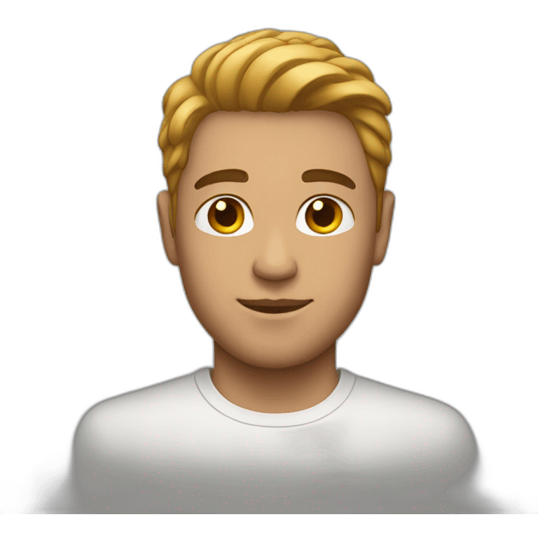 metrosexual male emoji